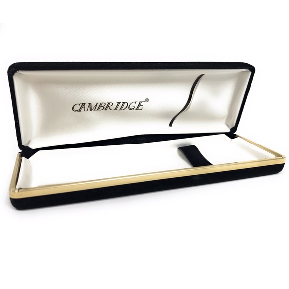 Black Velvet Pen Case